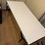 DESK IKEA PAHL desk 128cm X 58cm X (72cm/66cm/59cm) Image 3