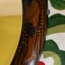 Vintage chinoiserie oval mirror Image 5