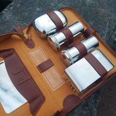 antique grooming kit