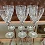 Vintage Italian Lead Free Crystal Wine Glasses RCR x 7 Image 3
