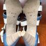 Blue&Cream Leather Sandals by Emilio Navarro Image 6