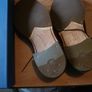 Mens Barker Bailer Ebony Hand Painted Brown Leather Shoes Size 10/44 Image 3