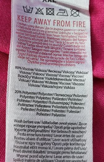 Beloved pink top, Size XXL