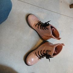 Pink boots