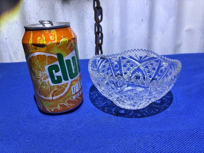 Vintage Potpourri cut glass bowl