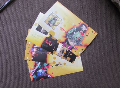 Irish Rock Legends.Set of Four Mini Sheets.2002.MNH.