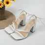 Brand new white heels Image 5