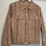 lucid ltd. Genuine Leather Jacket Sz M (Fit 10-12UK) Image 2