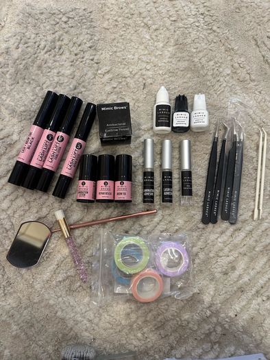 Eyelash tech kit