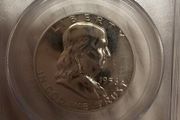 1956 Franklin Half Dollar Proof Type 2 Rare Small Eagle Variety  Silver