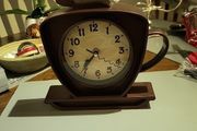 Clock  teapot shape