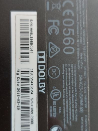 Lenovo Tab 2 Model A7-20F, 1GB Ram, 16GB HDD, in excellent condition
