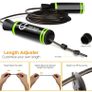 Skipping Rope, Gritin Speed Jump Rope Soft Memory Foam Handle Tangle-free Adjustable Rope&Rapid Ball Bearings Fitness Workouts Fat Burning Exercises Boxing for Adults, Kids - Length Adjuster Included (FREE POSTAGE) Image 3