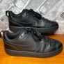 Nike Court Borough Boys Trainers UK4.5 EUR37.5 All Black Image 3