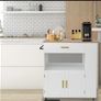 Kitchen Trolley Cabinet on Wheels Image 3