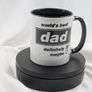 Oasis inspired world's best dad mug Image 3