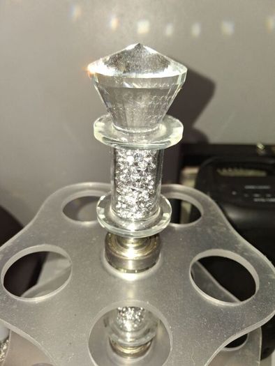 Crushed diamond bling