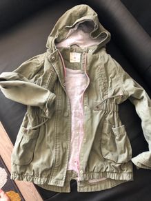 Girl khaki autumn jacket 6/7yrs