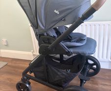Joie Chrome DLX Pram & Bassinet - moonlight