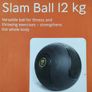 Slam Ball 12 Kg Image 2