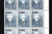 1983 Ireland Andrew Jackson Seventh U.S. President Commemorative Stamps Block of 15 Mint Never Hinged (MNH)