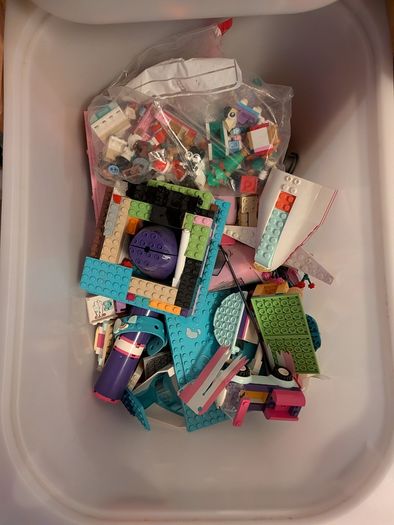 Lego and instruction manuals