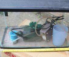 Small 20L Glass Fish Tank / Nano Aquarium Shell (40x20x25cm) & Accessories