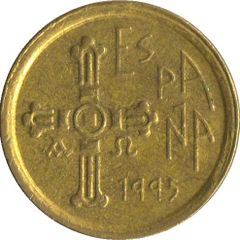 Commemorative coin - Spain 5 Pesetas 1995