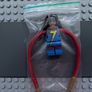 lego super heroes sh0375 Ms. Marvel minifigure (Kamala Khan) - Long Arms Image 3