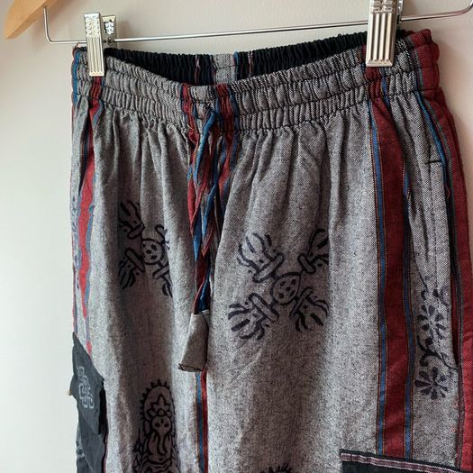 Cotton Boho Cargo Pants
