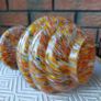 Franz Welz Bohemian Multi Colour Spatter Art Glass Vase Image 7