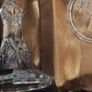 A New  Pair Of Kilarney Crystal Candle Stick Image 3