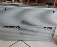 vintage Radialva M 712 reel to reel tape recorder