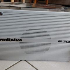 vintage Radialva M 712 reel to reel tape recorder