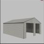 21ft x 19ft steel shed Image 4