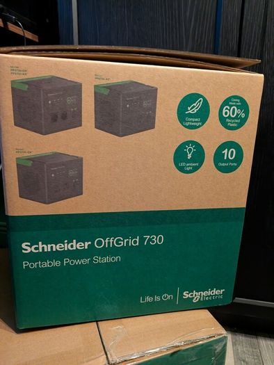Brand New Schneider Offgrid 730 Portable Power Station