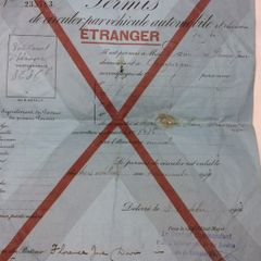 WW1 - French Voluntary Aid Detachment Papers