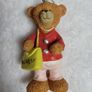 Ornament Teddy No. 1 Mum Number 1 Mum Mother Mom Mam Image 2