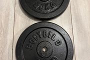 2 x 20KG Weight Plates Standard Size
