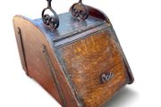 Victorian Oak Coal Box
