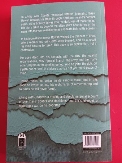 Living with Ghosts/ Brian Rowan/ 2022/ Merrion Press