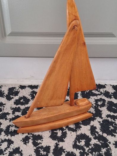Handmade sailboat