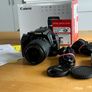 Canon EOS 400D with kit lens in box with acessories Image 3