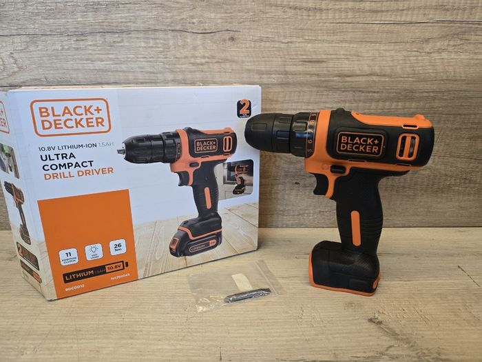 Black and Decker 10.8V Compact Drill - Body Only