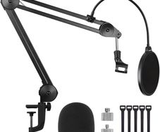 Microphone windshield and microphone pop filter