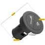 Schellenberg 60932 Garage Door Remote Control Radio Transmitter 2 Channel 868.4 MHz Open Gate from The Car, Image 2