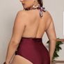 ladies halter neck swimsuit BNIB Image 2