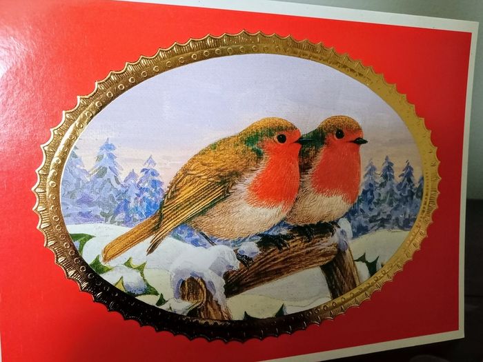 Set of 3 Vintage Hallmark Christmas Card.