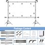 No Wrinkles 100 Inch Projector Screen - Super Stable with Dual Tripods, Strong Stands, Portable Design for Indoor/Outdoor, 16:9, 4K Image 4