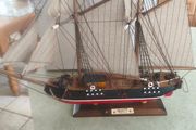 Vintage Classical Ship Model, "Goletta Siglo XIX